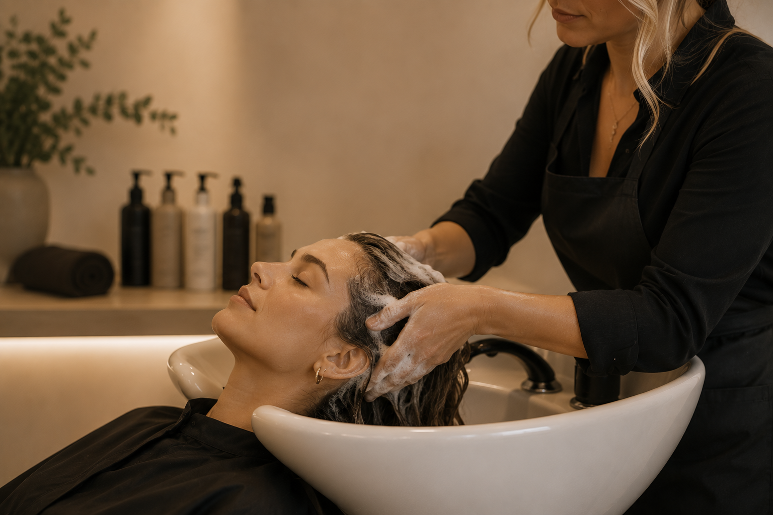 Hair treatments service at Magnolia Salon